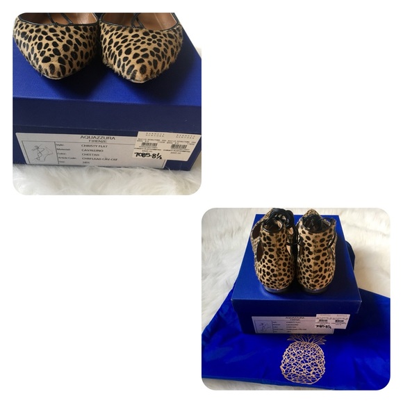 SOLD • Aquazzura Cheetah Christy Flat EUC - Picture 7 of 8
